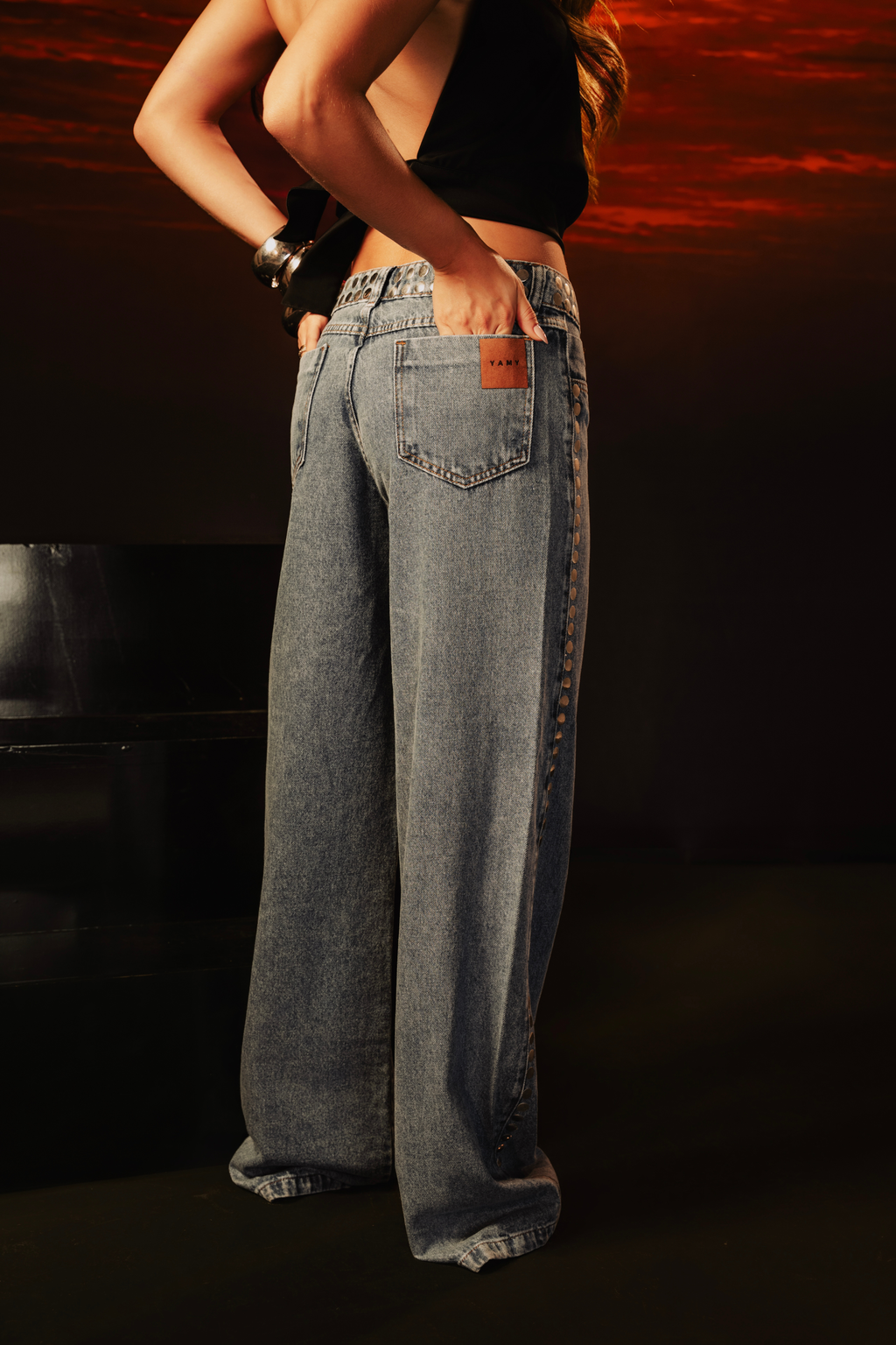 Calça Tarjas