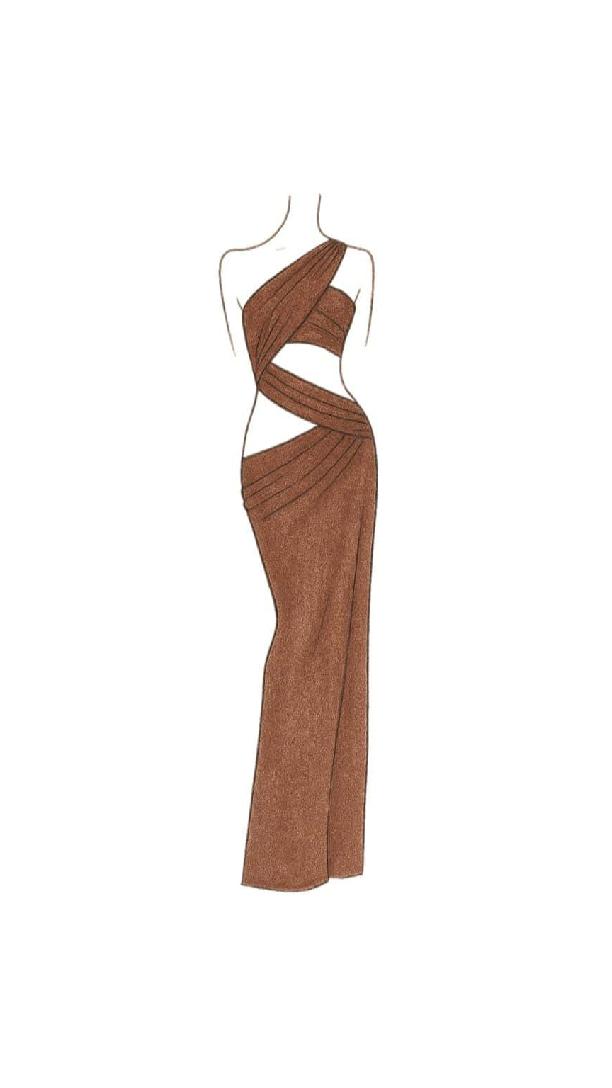 Vestido Aline Longo